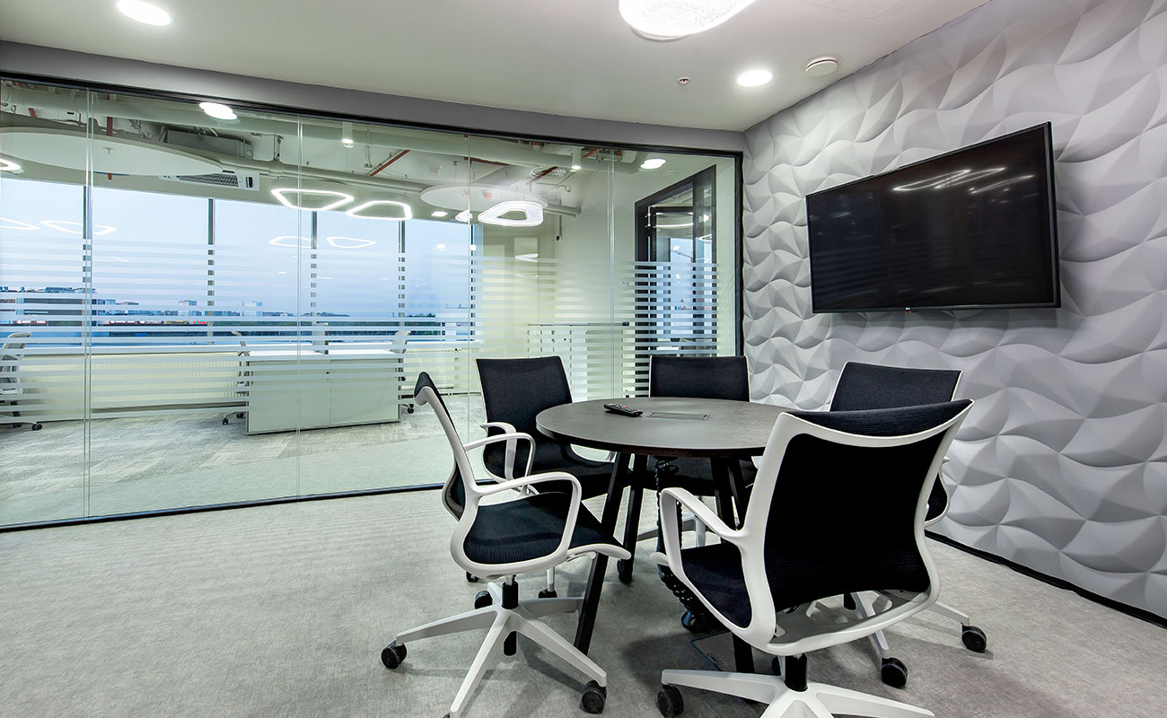 Конференц-кресло WorkCup в офисе Альфа-Банка