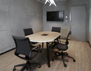 Кресла WorkCup и овальный переговорный стол в офисе "Абсолют"